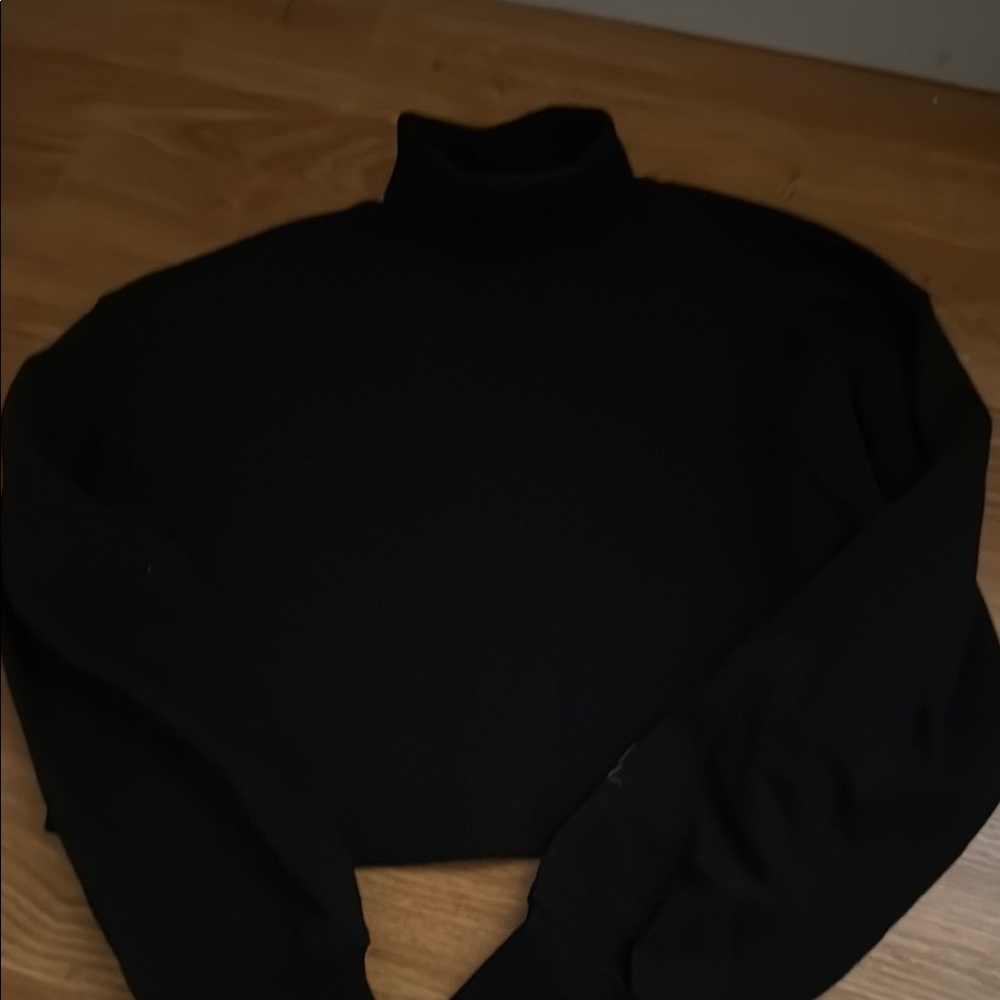 H&M Classic Black Turtleneck Sweater